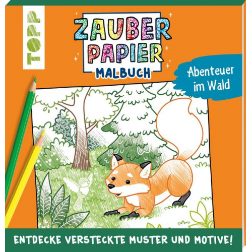 55349 - Zauberpapier Malbuch Abenteuer im Wald