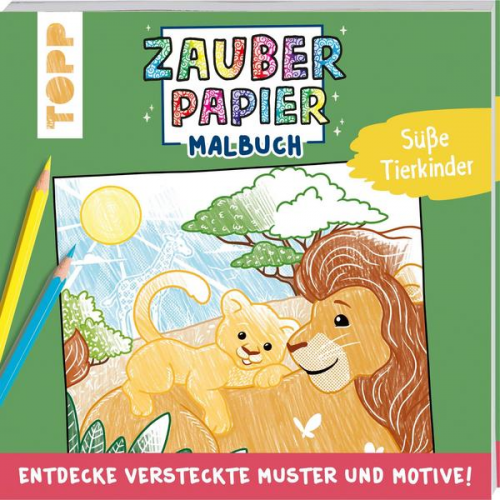 Natascha Pitz - Zauberpapier Malbuch Süße Tierkinder