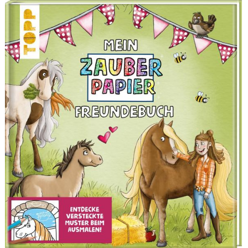 103384 - Mein Zauberpapier Freundebuch Süße Pferde