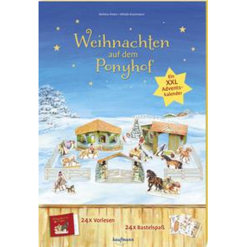 Barbara Peters - Weihnachten auf dem Ponyhof. Ein XXL-Adventskalender zum Vorlesen und Basteln