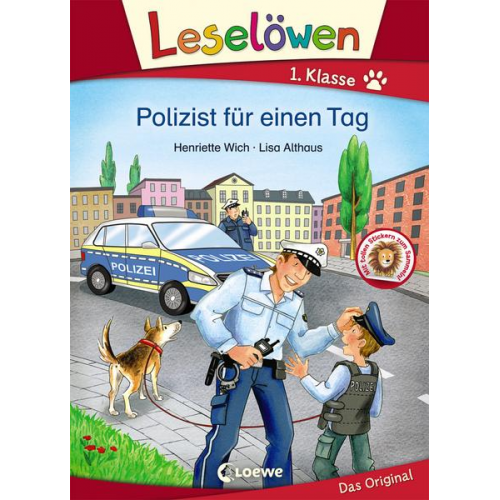 Henriette Wich - Leselöwen 1. Klasse - Polizist für einen Tag