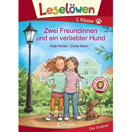 Katja Richert - Leselöwen 1. Klasse - Zwei Freundinnen und ein verliebter Hund