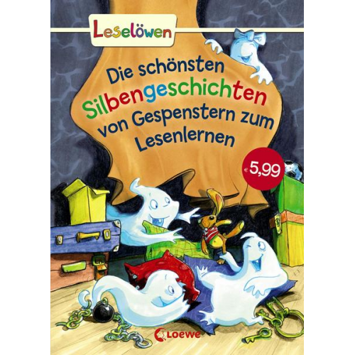 Leselöwen - Das Original - Die schönsten Silbengeschichten von Gespenstern zum Lesenlernen