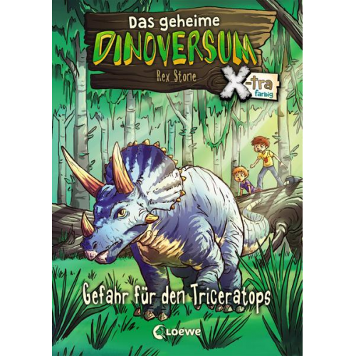 Rex Stone - Das geheime Dinoversum Xtra (Band 2) - Gefahr für den Triceratops