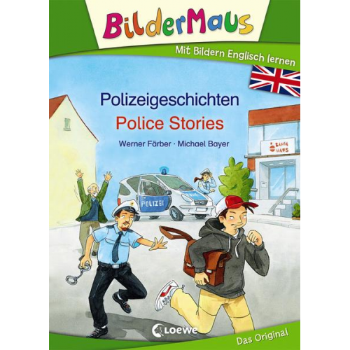 Werner Färber - Bildermaus - Mit Bildern Englisch lernen - Polizeigeschichten - Police Stories