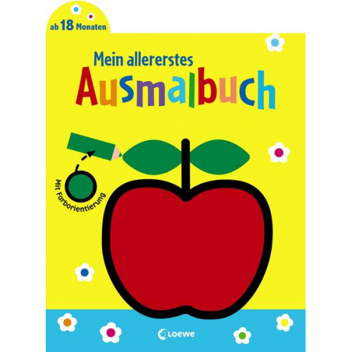 Mein allererstes Ausmalbuch (Apfel)