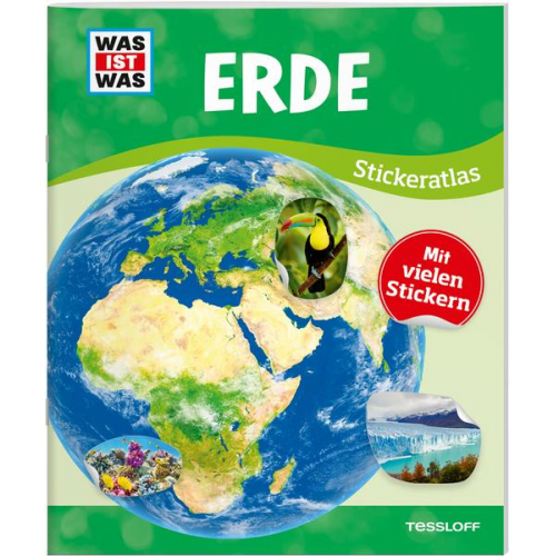 WAS IST WAS Sticker-Atlas Erde