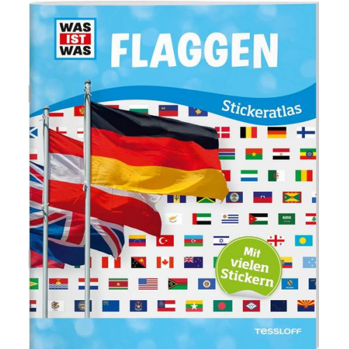 WAS IST WAS Sticker-Atlas Flaggen