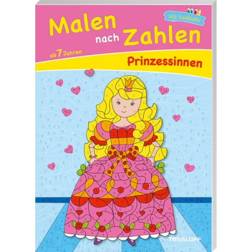 Malen nach Zahlen Prinzessinnen. Ab 7 Jahren