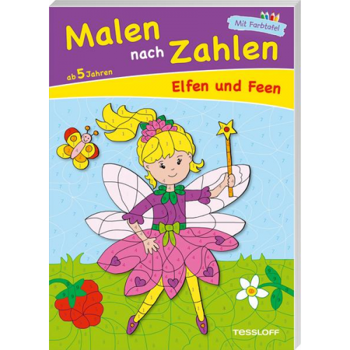 Malen nach Zahlen Elfen und Feen. Ab 5 Jahren