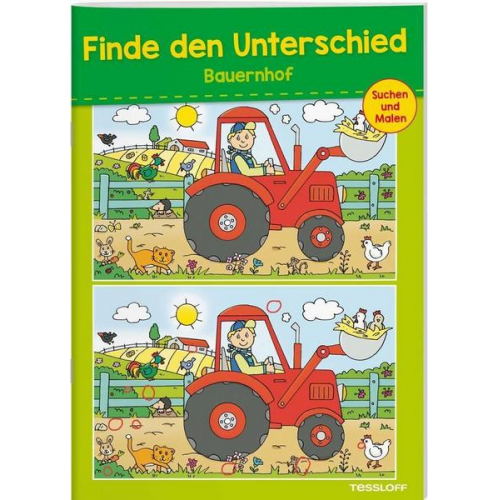 Finde den Unterschied Bauernhof