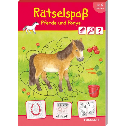 78796 - Rätselspaß Pferde & Ponys ab 6 Jahren