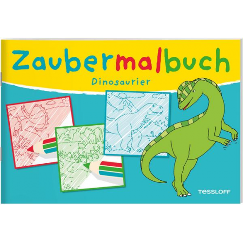 106758 - Zaubermalbuch. Dinosaurier