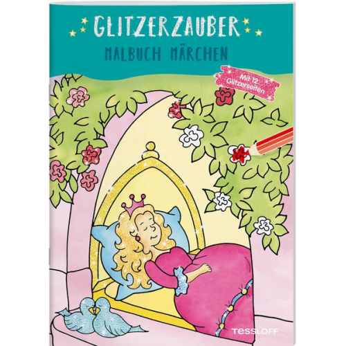Glitzerzauber Malbuch. Märchen
