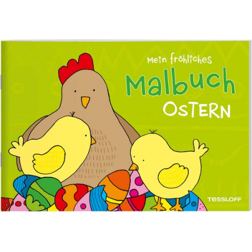 Mein fröhliches Malbuch. Ostern