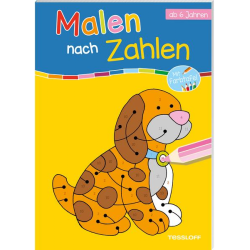 Malen nach Zahlen. Ab 6 Jahren