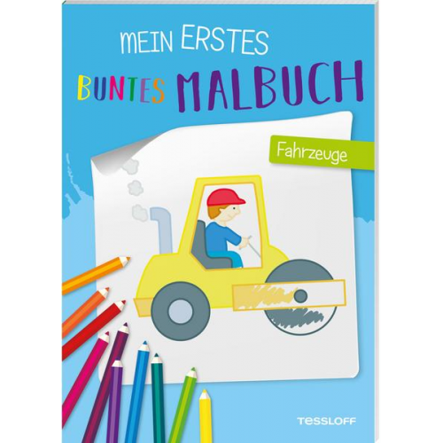 Mein erstes buntes Malbuch. Fahrzeuge