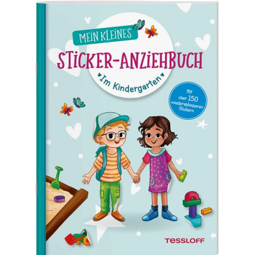 Julia Reindl - Mein kleines Sticker-Anziehbuch. Im Kindergarten