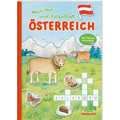 83844 - Mein Mal- und Rätselheft. Österreich