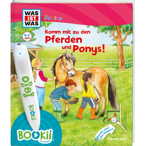 Christina Braun & Claudia Kaiser & Martin Lickleder & Tatjana Marti - BOOKii® WAS IST WAS Junior Komm mit zu den Pferden und Ponys!