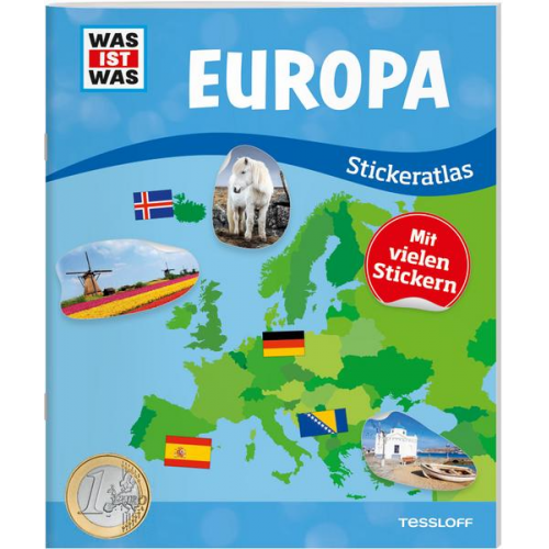 Lisa Hebler & Christina Braun - WAS IST WAS Stickeratlas Europa