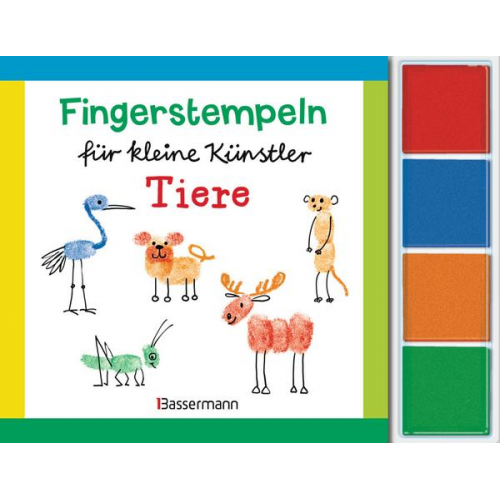 Norbert Pautner - Fingerstempeln für kleine Künstler-Set - Tiere