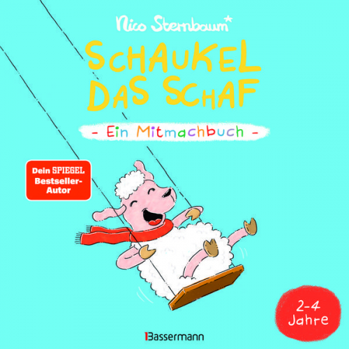 7627 - Schaukel das Schaf - Ein Mitmachbuch zum Schütteln, Schaukeln, Pusten, Klopfen und sehen, was dann passiert. Von 2 bis 4 Jahren