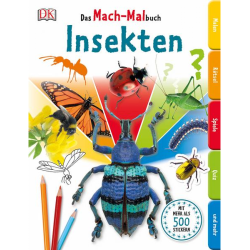 84776 - Das Mach-Malbuch Insekten