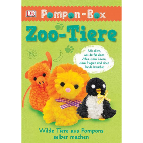 Pompon-Box Zoo-Tiere