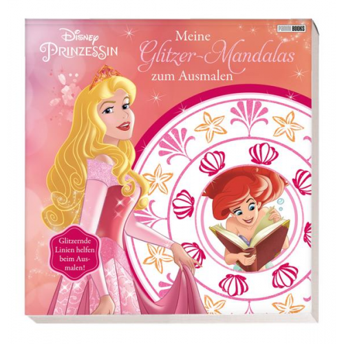 33769 - Disney Prinzessin: Meine Glitzer-Mandalas zum Ausmalen