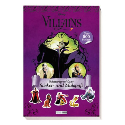 Panini - Disney Villains: Schaurig-schöner Sticker- und Malspaß