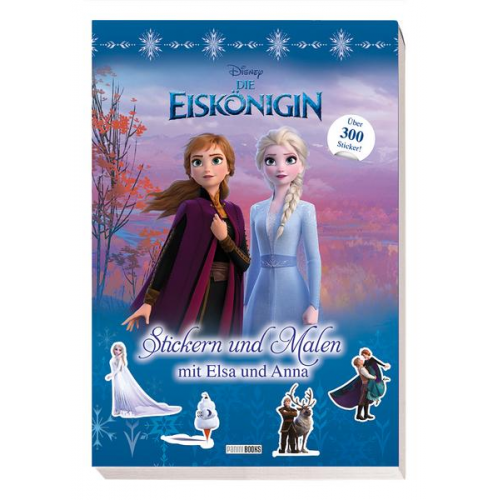 133377 - Disney Die Eiskönigin: Stickern und Malen mit Elsa und Anna