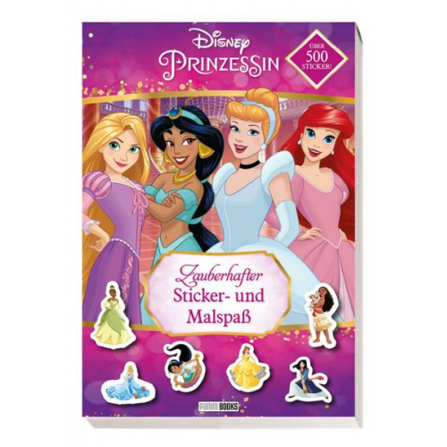 Panini - Disney Prinzessin: Zauberhafter Sticker- und Malspaß