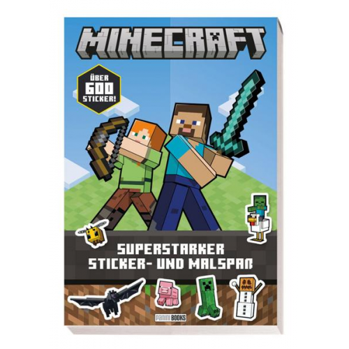 Panini - Minecraft: Superstarker Sticker- und Malspaß