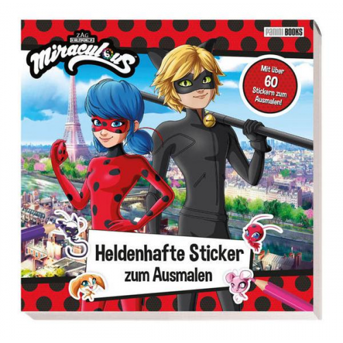 Panini - Miraculous: Heldenhafte Sticker zum Ausmalen