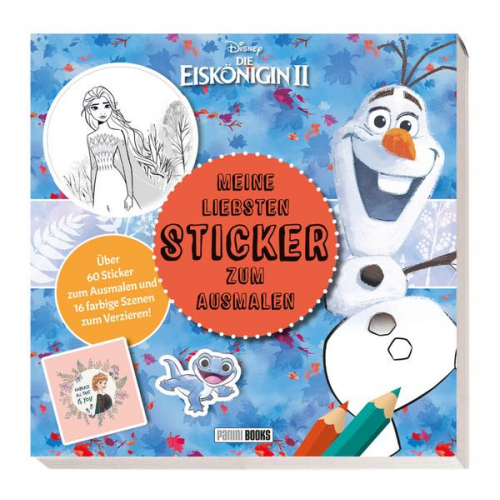 104824 - Disney Die Eiskönigin 2: Meine liebsten Sticker zum Ausmalen