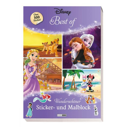 31990 - Disney Best of: Wunderschöner Sticker- und Malblock