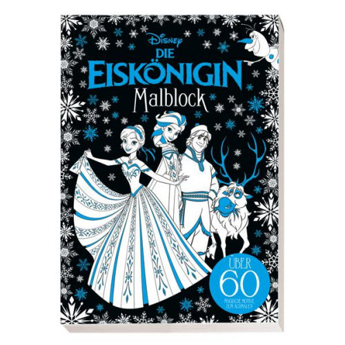 Panini - Disney Die Eiskönigin: Malblock: über 60 magische Motive zum Ausmalen