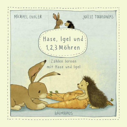 99157 - Hase, Igel und 1, 2, 3 Möhren (Pappbilderbuch)