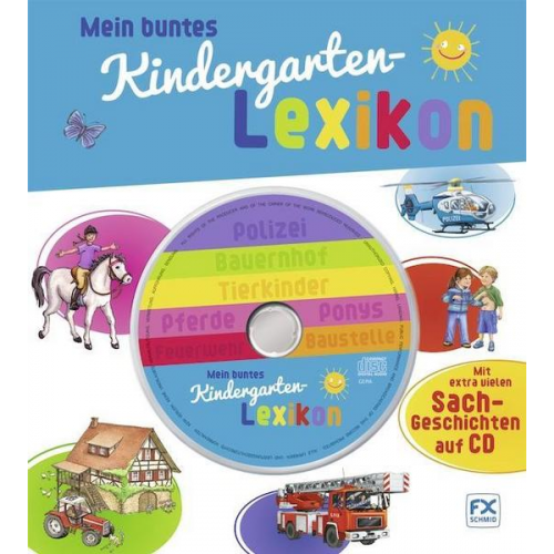 Petra Steckelmann - Mein buntes Kindergartenlexikon mit CD