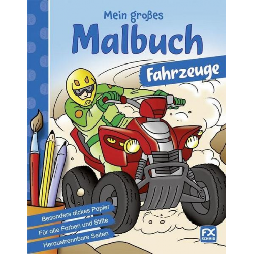 Mein großes Malbuch Fahrzeuge