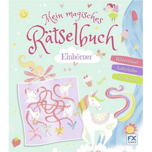 Mein magisches Rätselbuch Einhörner