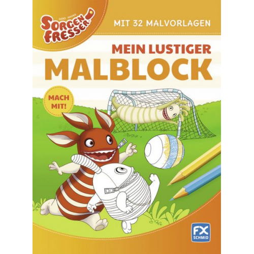 Gerd Hahns Sorgenfresser: Mein lustiger Malblock