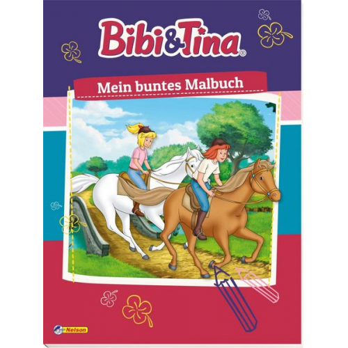 Bibi und Tina: Mein buntes Malbuch