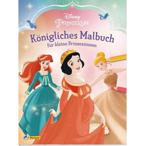 77242 - Disney Prinzessin: Königliches Malbuch für kleine Prinzessinnen