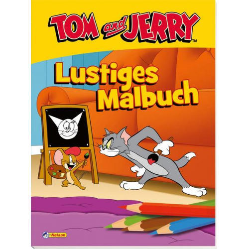 Tom und Jerry: Lustiges Malbuch