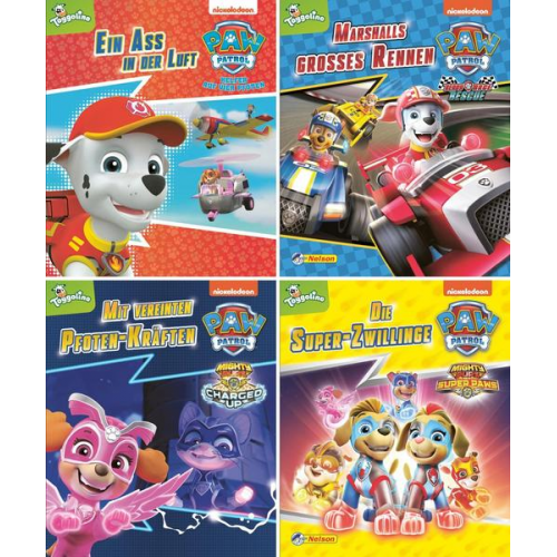 38190 - Nelson Mini-Bücher: 4er PAW Patrol 13-16