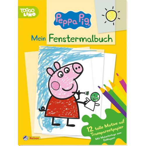 Peppa: Mein Fenstermalbuch