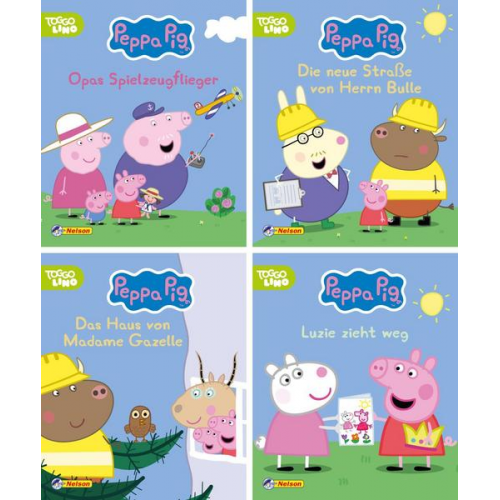 14189 - Nelson Mini-Bücher: 4er Peppa Pig 17-20