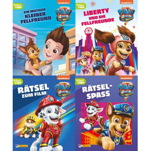 Nelson Mini-Bücher: 4er PAW Patrol - Der Kinofilm 1-4